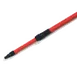 Carlisle 4102002 Sparta Spectrum Telescopic Handle, Extends 54" to 8', 1" Fiberglass, White 1 image