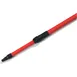 Carlisle 4102004 Telescopic Handle Pole, Extends 54" to 8' 1" Fiberglass Yellow Finish 1 image