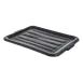Carlisle N4401203 Comfort Curve Universal Lid, 15 x 20 in, Black Polypropylene Bus Box Cover for N44010/N44011 1 image