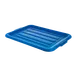Carlisle N4401214 Comfort Curve Universal Lid for N44010 & N44011, 20"L x 15"W x 1"H Polypropylene Blue NSF Cover 1 image