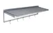 Channel TWS1860 Wall-Mounted Shelving, 60"W x 18"D, Aluminum Tubular All-Welded, 20 lbs, NSF Certified 1 image