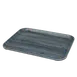 Dinex DXNSK1418CH GripSafe Non-Skid Tray, 14" x 18", Fiberglass, Charcoal - 1/Case 1 image