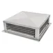 GSW USA DF-16S Drop Down Diffuser, 16" Stainless Steel, 4‑Way Adjustable Blade 1 image