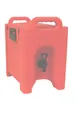 Hubert 152723 Insulated Beverage Dispenser, 2.5 Gallon, 10.5"W x 17"D x 18"H, Red, Polyethylene 1 image