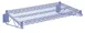 Hubert 33147 CenPro Wall Mount Wire Shelf, 24" x 36", 360 lb, Blue Epoxy Coated, NSF Certified 1 image