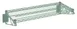 Hubert 44237 CenPro Wall-Mount Wire Shelf, 14" x 36", 360 lb Capacity, Green Epoxy Coated, NSF 1 image