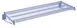 Hubert 45759 CenPro Wall Mount Wire Shelf, 24" x 48", Blue Epoxy Coated, 360 lb. Capacity, NSF 1 image