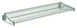 Hubert 48695 Wire Shelving Unit, 24" x 60", 360 lb. Green Epoxy Coated, NSF, Wall Mount 1 image