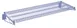 Hubert 49745 CenPro Wire Shelving Unit, 24" x 60", 360 lb, Blue Epoxy Coated, Wall Mount, NSF Certified 1 image
