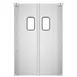 Koolmore KM-SWD30X2 - Aluminum Door, 60" W x 84" H, Swing, 9" x 14" Window, Top Hinge 1 image