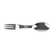 Mercer M33920 Tasting Spoon/Fork, 6-5/8" Length, Micro‑Serrated Grip, 18/8 Stainless Steel 1 image