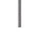 Metro 74UPK4 Super Erecta® SiteSelect™ Post, 73-7/8 in, for Stem Casters, Metroseal Gray Epoxy Coated with Microban® Antimicrobial Protection 1 image