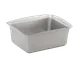 Vollrath 40005 Steam Table Pan, 4.5 Qt, 11-1/2"W x 9-1/4"D x 4-3/4"H, Brushed Steel, NSF Certified 1 image
