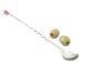 Vollrath 46784 Bar Spoon - 11" Stainless Steel Stirrer with Plastic Tip, Bartending Utensil 1 image