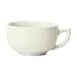 Winco BCC-14-AW - 14 oz American White Porcelain Cup, 4"5 x 4"5 x 2"5, Stackable, 13-16 oz - 1 Dozen 1 image