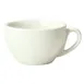 Winco BCC-75S-AW China Cup, 7.5 Oz (3-3/4" W x 3-3/4" D x 2" H) White Porcelain, Stackable - 1 Dozen 1 image