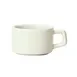 Winco BDC-25-AW - Demitasse Cup, 2.5 oz, 2-3/8" W x 2-3/8" D x 1-1/2" H, White - 1 Dozen 1 image