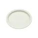 Winco BPO-10NR-AW China Platter – Oval Porcelain, 10" x 8" x 3/4", White, Narrow Rim - 1 Dozen 1 image