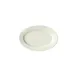 Winco BPO-1175-AW China Platter, Oval Porcelain Tray, 11-3/4" x 7-7/8" x 1" White - 1 Dozen 1 image