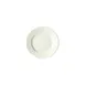 Winco BPR-55RE-AW Round China Plate, 5½" x 5½" x ¼" Porcelain, American White, Rolled Edge - 1 Dozen 1 image