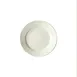 Winco BPR-825RE-AW China Dinner Plate, 8.25" Round Porcelain, American White, Rolled Edge - 1 Dozen 1 image
