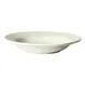 Winco BSP-10RE-AW China Dinner Plate, 8.875" Round Porcelain, American White, Rolled Edge - 1 Dozen 1 image