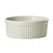 Winco FRR-10-AW Ramekin Sauce Cup, 10 oz (4"×4"×1.75"), Fluted Porcelain, American White - 1 Dozen 1 image