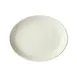 Winco OKP-105PL-AW Oval Porcelain Platter, 10.5" x 8.25" x 1.5", American White, 1 Dozen 1 image