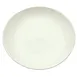 Winco OKP-12PL-AW Oval Porcelain China Platter, 12" x 10.5" x 1.5" American White, 1 Dozen 1 image