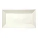 Winco RPR-1625-AW China Platter, 16" x 9" x 1.5" Porcelain, American White - 1 Dozen 1 image