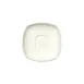 Winco RSS-6-AW - Square Porcelain China Saucer, 6" x 6" x 0.75" White, Royalsquare Design - 1 Dozen 1 image