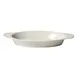 Winco WRD-25-AW - 25 oz White Porcelain Souffle Bowl, Round, 6-3/4"W x 13-1/4"D x 1-3/4"H - 1 Dozen 1 image