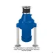 Insinger INSG 237HC Garbage Disposer, Bamboo / 7" Inlet dia - 2 Hp (Unit Only) 1 image