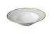Yanco IB-408 Iris Blue Soup Plate, 8"5/8" Dia x 2" H, 10 oz, China, Dishwasher Safe - 1 Dozen 1 image