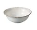 Yanco LE-306 - Legna Round Salad Bowl 6" x 2" 18 Oz White/Brown Microwave Safe - 1 Dozen 1 image