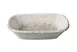 Yanco LE-406 Bowl, 6" x 4 3/8" x 1 1/4", 8 oz White & Brown China, Dishwasher Safe - 1 Dozen 1 image