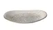 Yanco LE-409 - China Plate, 9"1/8 x 4"7/8 x 1"1/4, White/Brown, Dishwasher & Microwave Safe - 1 Dozen 1 image