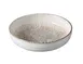 Yanco LE-508 - 8½" x 2⅛" China Bowl, 35 oz, White/Brown, Dishwasher & Microwave Safe - 1 Dozen 1 image