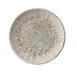 Yanco LE-706 - Legna Round China Plate, 6 1/4" x 3/4", White & Brown, Dishwasher Safe - 1 Dozen 1 image