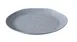 Yanco ST-216 Stone Art Round Platter, 16" x 12" x 1.5", Gray Melamine, Dishwasher Safe - 1 Dozen 1 image