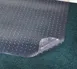 Cactus 3548F-4 Carpet Protector, 4' Clear Vinyl Mat, 5/16" Thick, Textured Surface, Per Foot 1 image