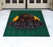 Cactus 46-31 - Floor Mat, 3' x 10', 7/16" Thick, Nylon Yarn, Cleated Rubber Backing, Logo Print 1 image