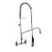 Fisher 34420 Pre-Rinse Unit, Backsplash Mount, Spring Style, 16" Riser, 48" Hose 1 image
