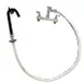 Fisher 5340 Pot Filler, 3/4", Deck Mount, 8" Deck Control Valve, Vacuum Breaker 1 image