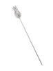 Mercer M37181 Barfly Cocktail Picks, 4-3/8", Pineapple Top, 18/8 Stainless Steel - Pack 1 image