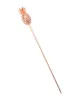 Mercer M37181CP Cocktail Picks 4-3/8" Pineapple Top 18/8 Stainless Steel Copper-Plated Finish - 1/Pack 1 image