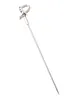 Mercer M37182 Barfly Cocktail Picks, 4-3/8", Bamboo Knot Top, 18/8 Stainless Steel - Pack 1 image