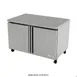 Asber AUTF-48-P 48" 2-Door Undercounter Freezer, Stainless Steel, 12 cu. ft. 2 image
