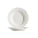 CAC China 101-115 - Soup Plate, 24 oz (11½" Dia × 1⅝" H) Round White Porcelain Safe - 1 Dozen 1 image