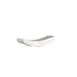 CAC China 101-CPS Chopstick Stand, 2.25" L x 0.5" W x 0.5" H, White Porcelain, Safe - 1 Dozen 1 image
